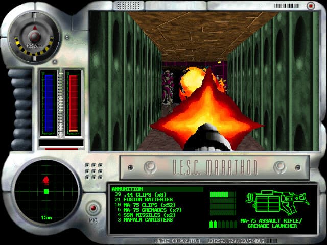 Marathon (1994) gameplay screenshot