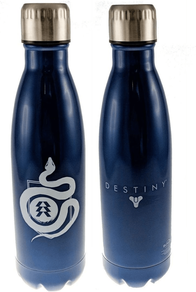 Destiny: Hunter 15oz Stainless Steel Water Bottle - Blue.