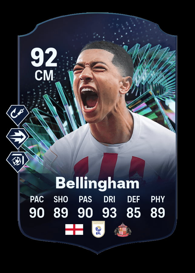 Bellingham gets shiny new EA FC 24 TOTS card—but not the one you’re thinking of