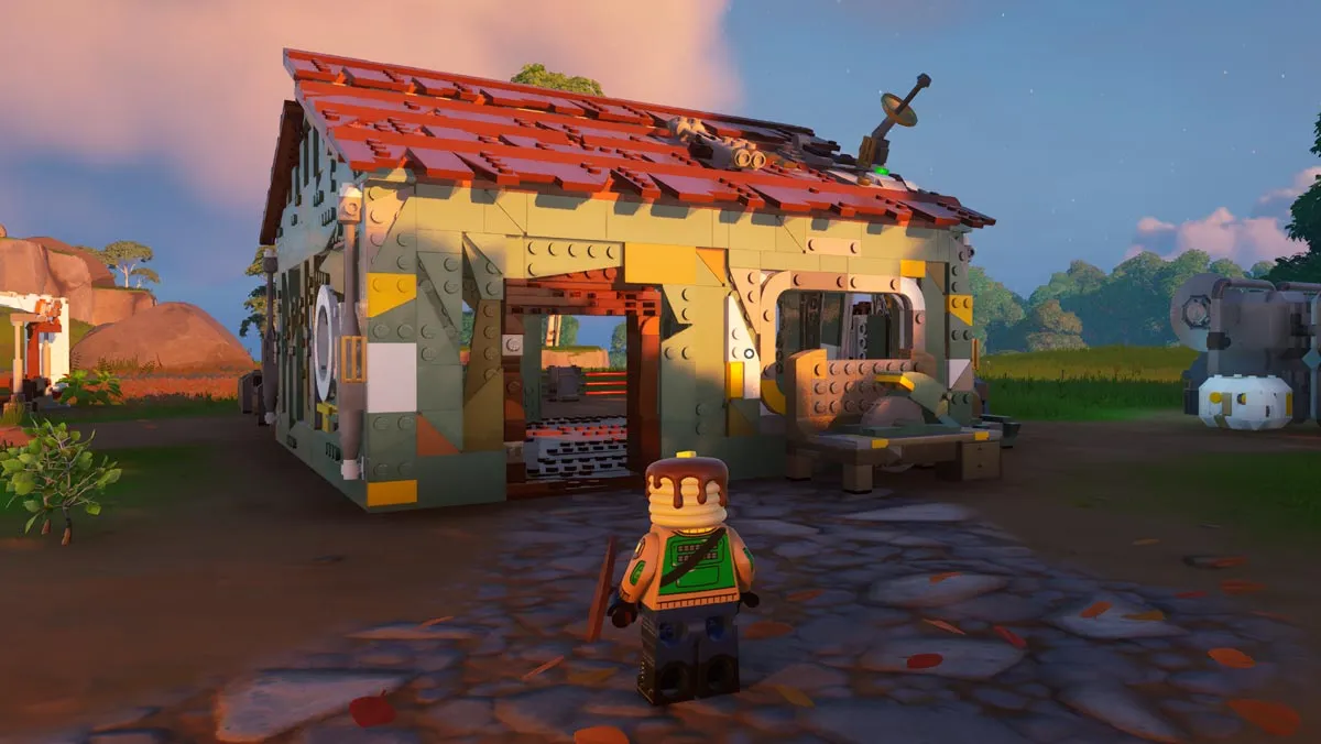 Finished Rebel Guided Build in LEGO Fortnite.