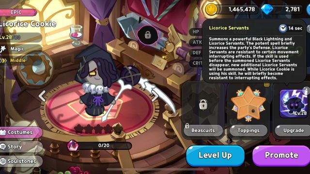 licorice servants ability and effects in cookie run kingdom