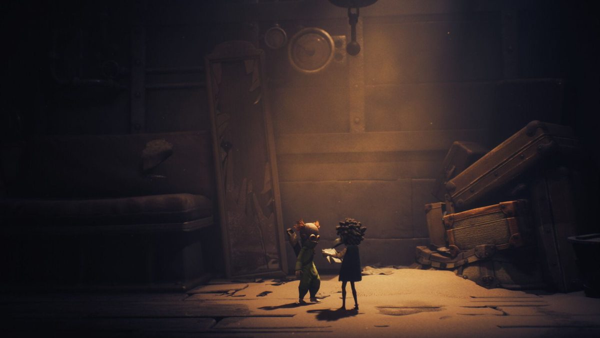 two players talking in little nightmares 3