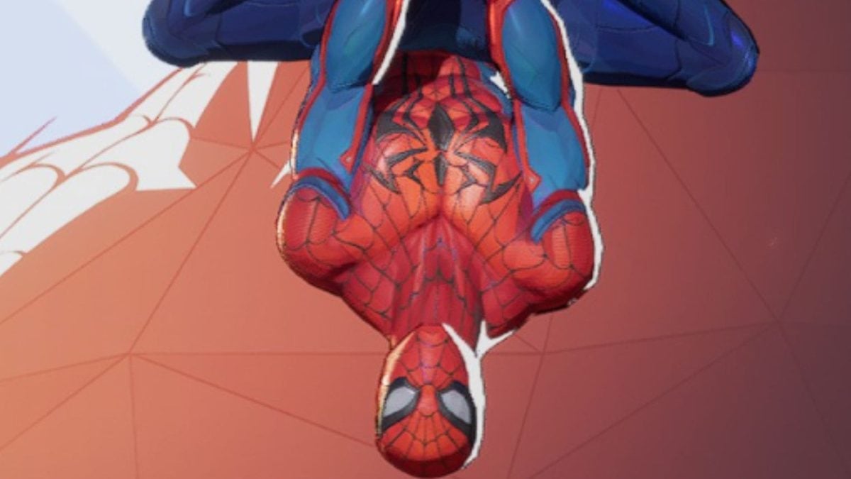 spiderman posing in marvel rivals