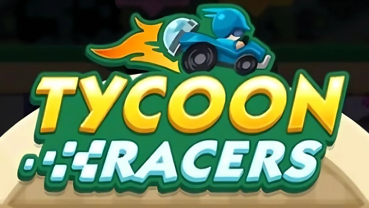 The Tycoon Racers logo in Monopoly GO