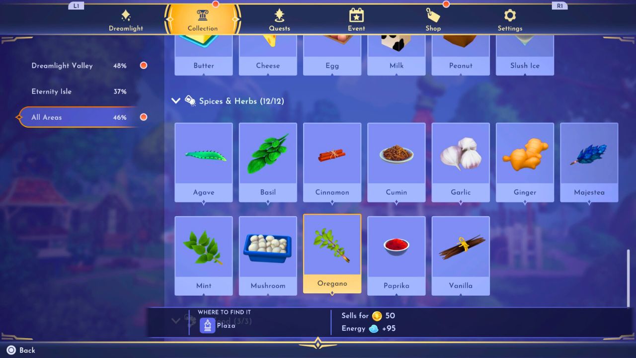 How to make Pesto with Linguine in Disney Dreamlight Valley