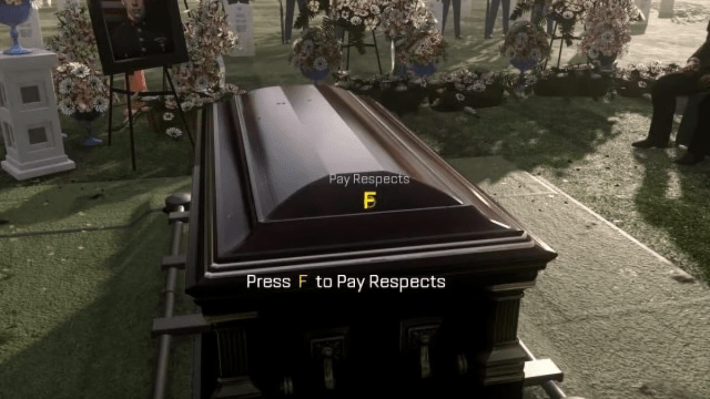 press f to pay respects call of duty advanced warfare
