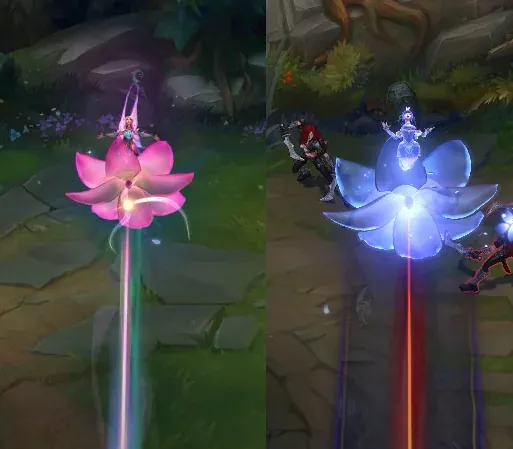 Comparison between the ultimate Faerie Court Lux with Porcelain Lux cosmetic.
