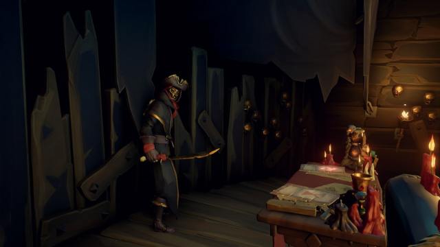 Servant of the Flame NPC in Sea of Thieves
