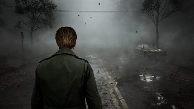 james walking in silent hill 2 remake