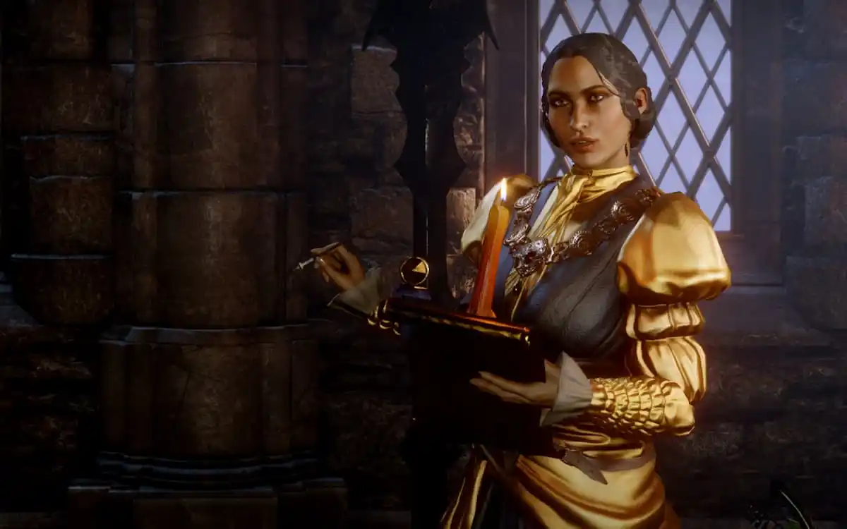 An image of the character Josephine from Dragon Age: Inquisition