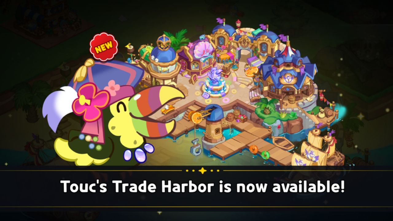 How to unlock and use Touc’s Trade Harbor in Cookie Run Kingdom