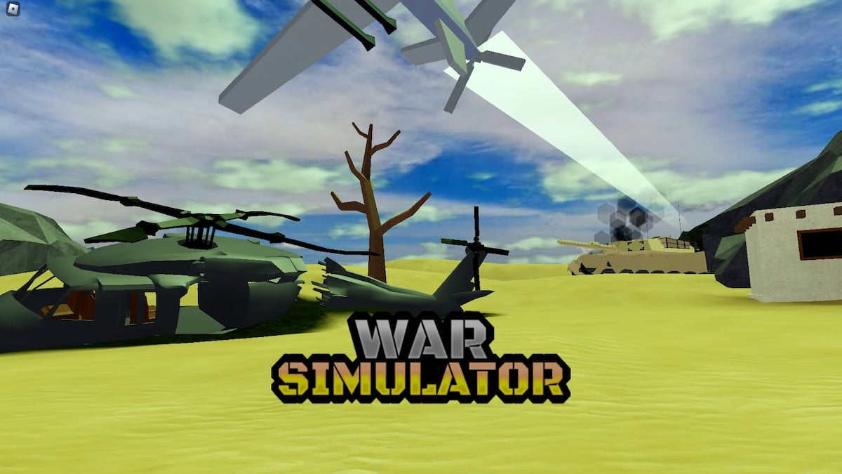 War Simulator title screen screenshot