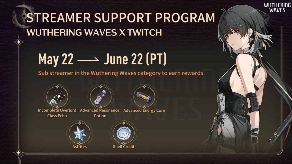 All Wuthering Waves Twitch drops and how to claim them