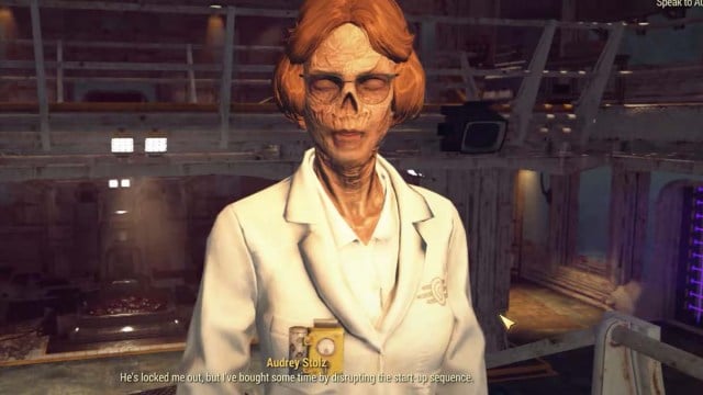 Audrey in Skyline valley DLC Fallout 76