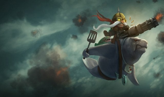 Urfrider Corki flying through the sky