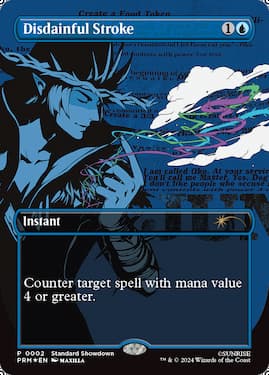 Anime version of Oko on Disdainful Stroke Cowboy Bebop MTG card