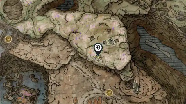 The location of the Golden Braid in Elden Ring Shadow of the Erdtree.