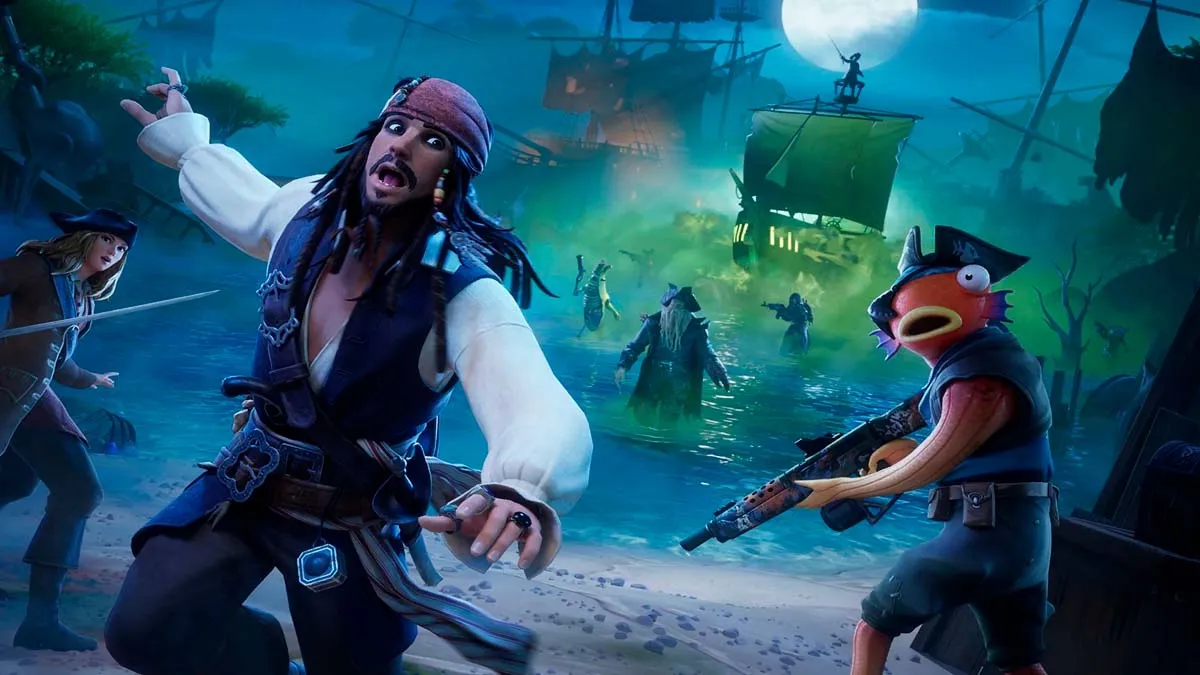 Когда в Fortnite выйдет событие «Пираты Карибского моря: Проклятые паруса»?