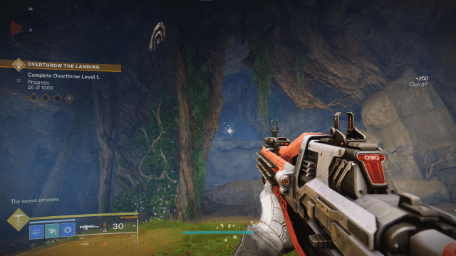 Entrance to the Forgotten Deep lost sector in Destiny 2