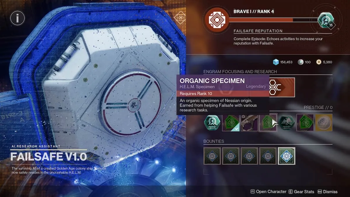 How to get Organic Specimen in Destiny 2