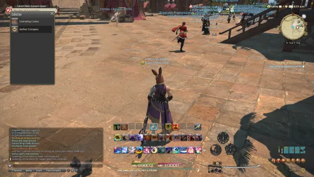How to use Aether Compass in Final Fantasy XIV