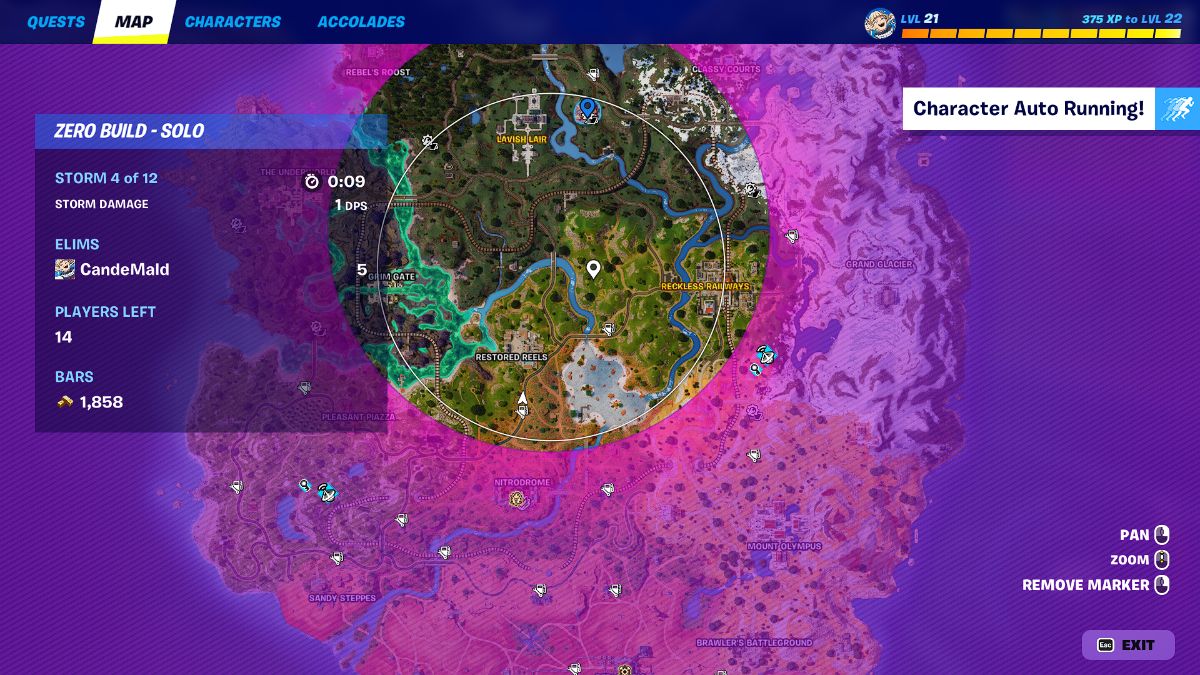 How to visit the Floating Metallica Loot Island in Fortnite Chapter 5 ...