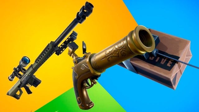 new weapons coming to Fortnite in the Reload update