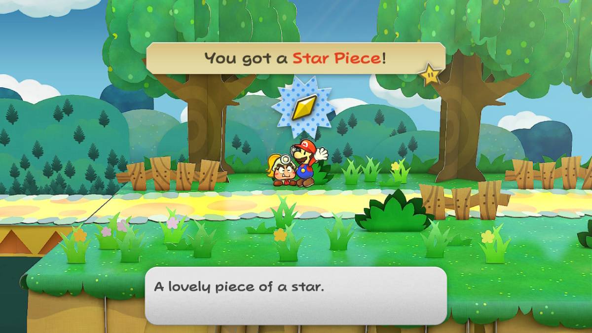 All Chapter 1 Star Piece locations in Paper Mario: The Thousand-Year Door for Nintendo Switch