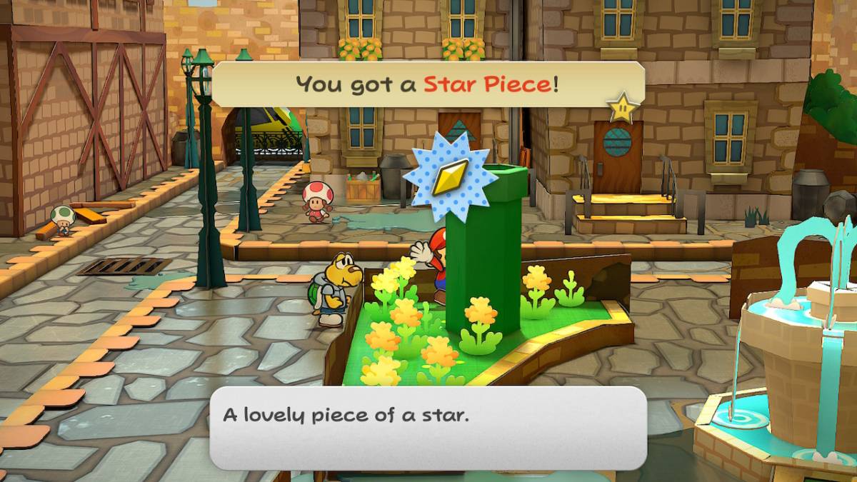 All Chapter 1 Star Piece locations in Paper Mario: The Thousand-Year Door for Nintendo Switch