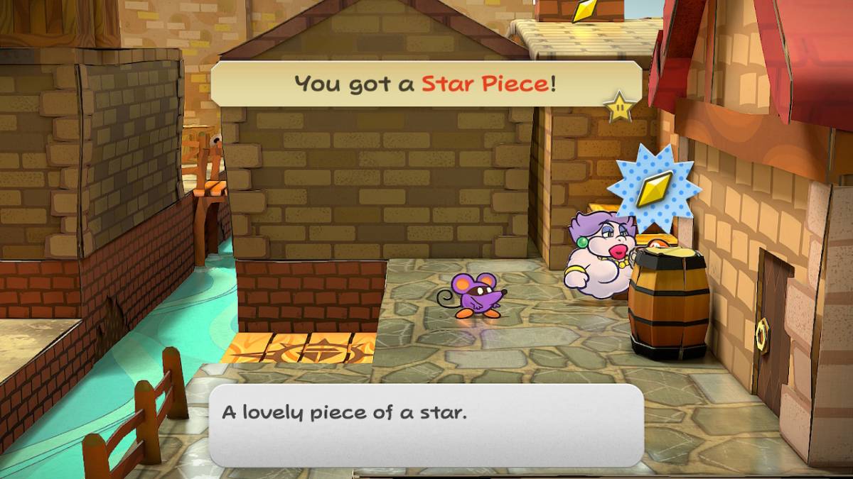 All Chapter 1 Star Piece locations in Paper Mario: The Thousand-Year Door for Nintendo Switch