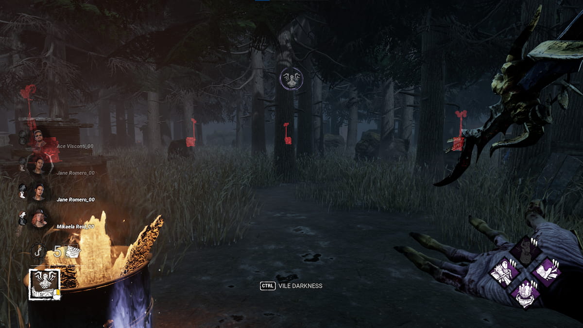 Playing as The Lich in Dead by Daylight