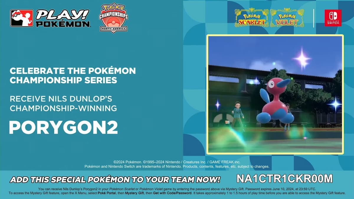 Pokémon NAIC Twitch Drops All codes, rewards, and how to claim them