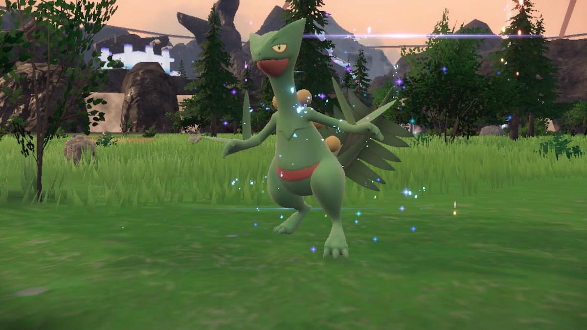 Where to find Unrivaled Sceptile Tera Raids in Pokémon Scarlet and Violet