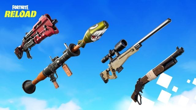 Les armes OG Fortnite font leur retour dans le jeu après une longue période,