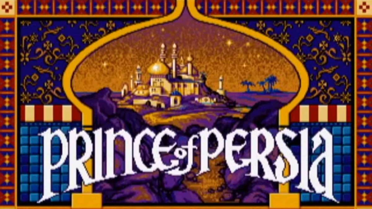 Prince of Persia intro screen