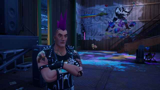Riot is one of the NPCs to complete the Coastal rumors secret quest in Fortnite.