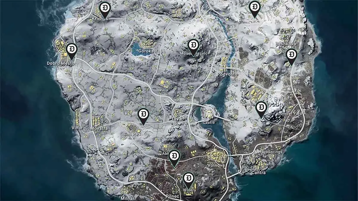 How to find the Vikendi Security Room Key in PUBG