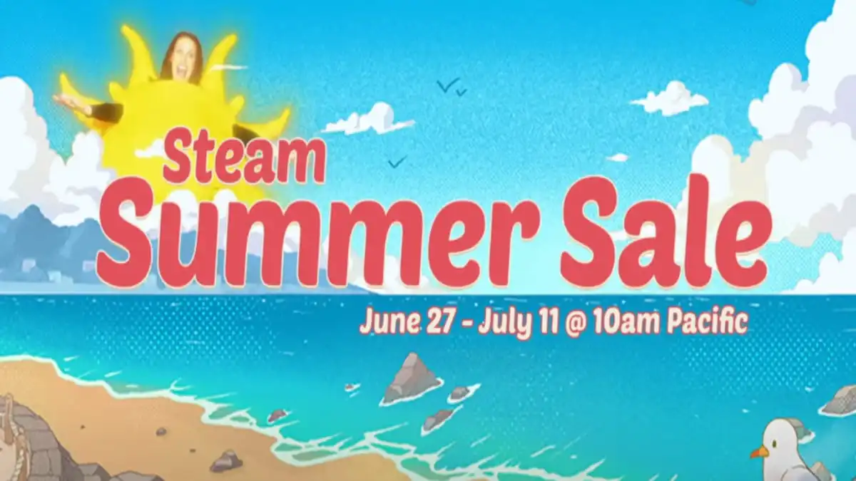 A banner for the Steam Summer Sale.