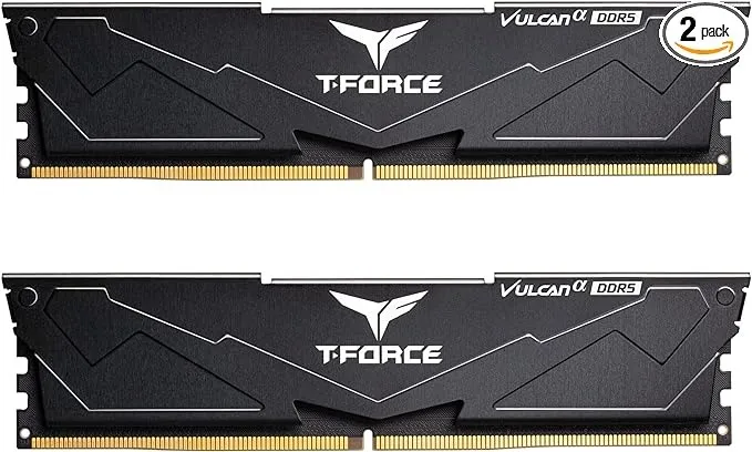TEAMGROUP T-Force Vulcan 32 GB (2 x 16 GB) DDR5-5600 CL32 Memory