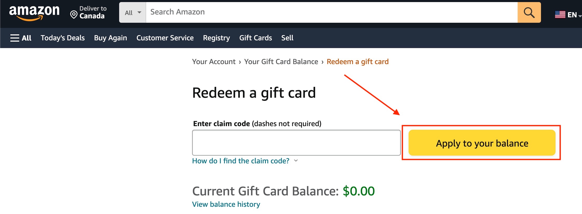 How to redeem Amazon gift card in Tarisland