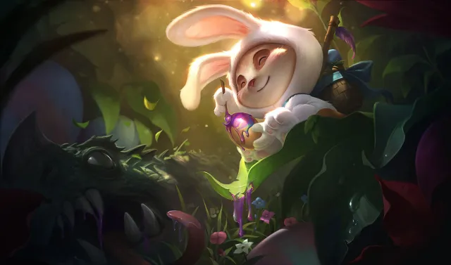 Cottontail Teemo skin in League of Legends