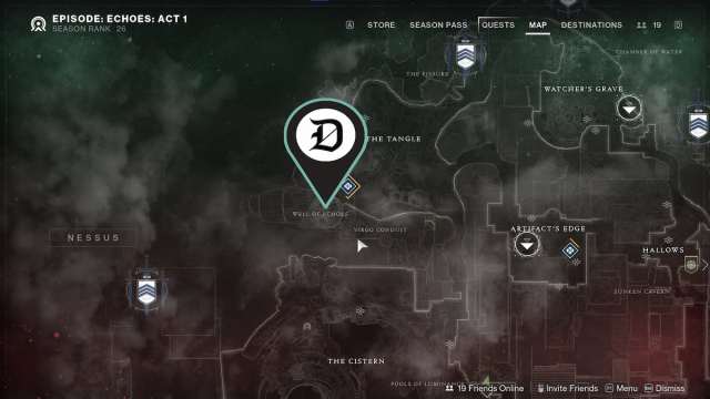 Where to find Encoded Log location in Destiny 2