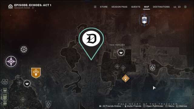 Where to fin the Facet of Command in Destiny 2