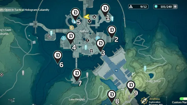all nine sonance casket locations wuthering waves