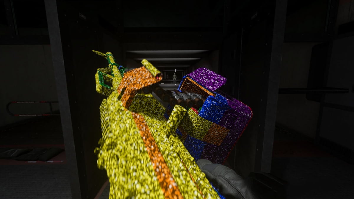 Pride camo on a Call of Duty weapon