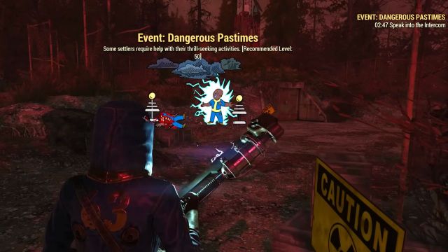 dangerous pastimes event in fallout 76