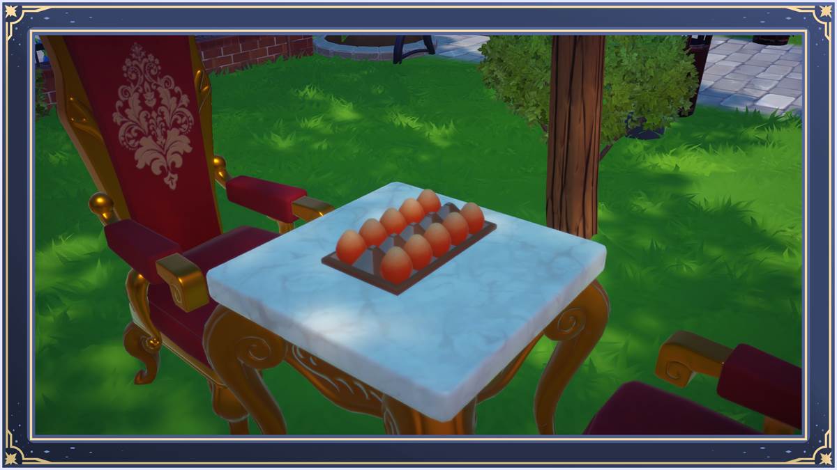 Disney Dreamlight Valley Eggs on a table