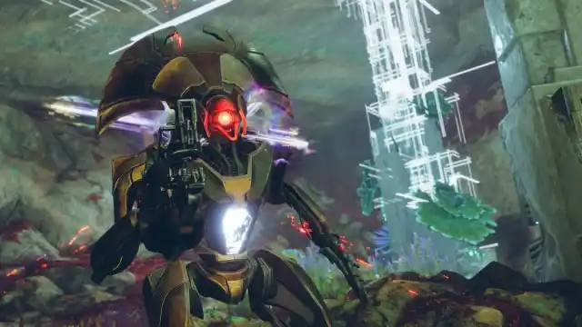 Corrupted Vex on Nessus in Destiny 2