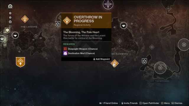 Overthrow marker in Destiny 2