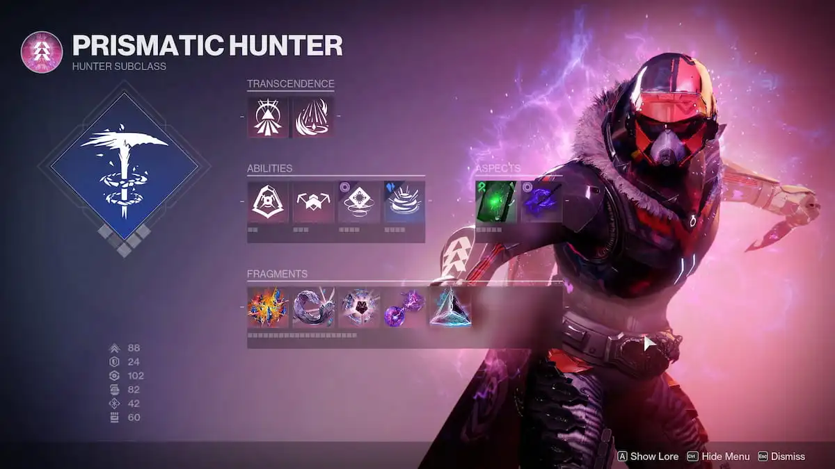 Best Prismatic Hunter Builds In Destiny 2